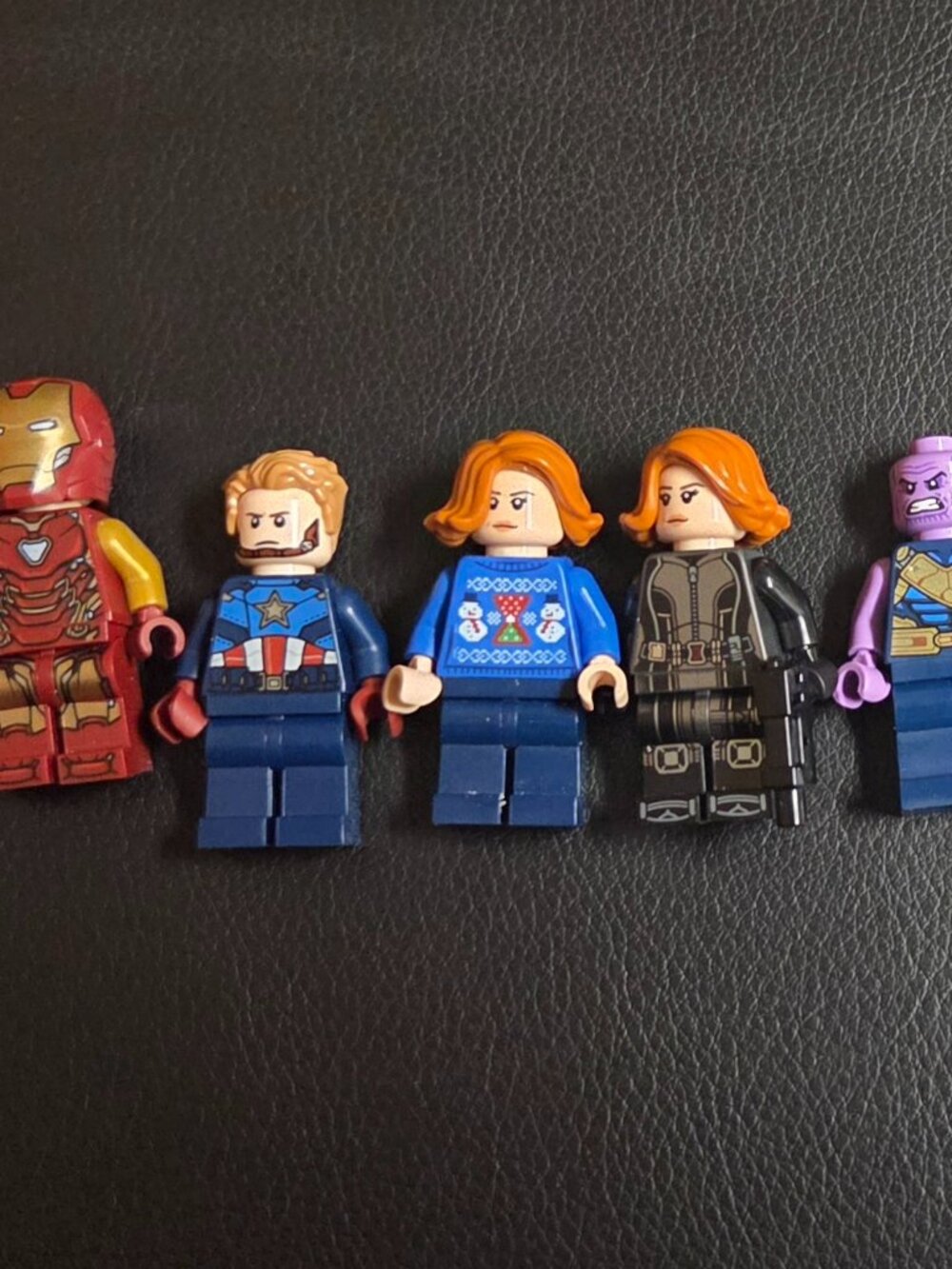 Assorted Lego Marvel Minifigs